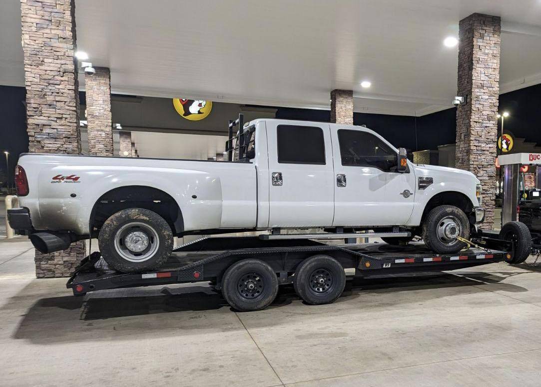 20ft Drive Over Flatbed Trailer