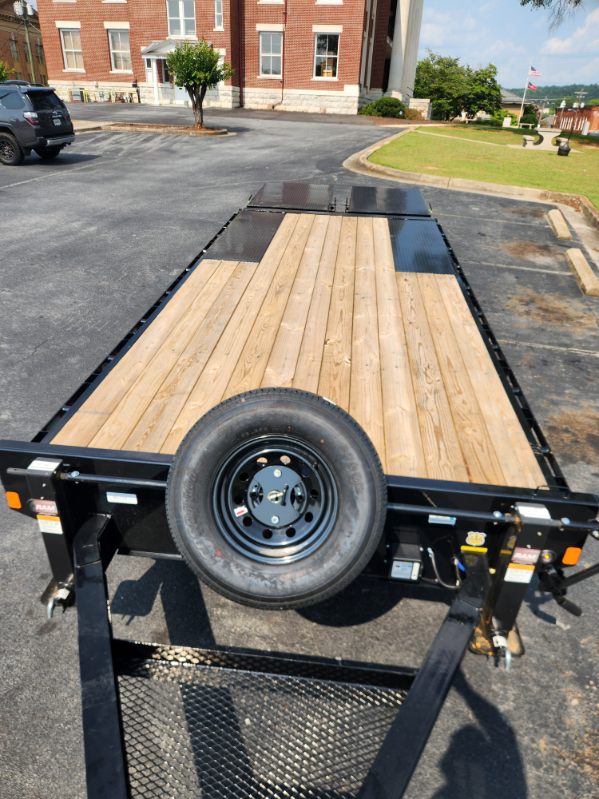 24ft Deckover Flatbed Trailer