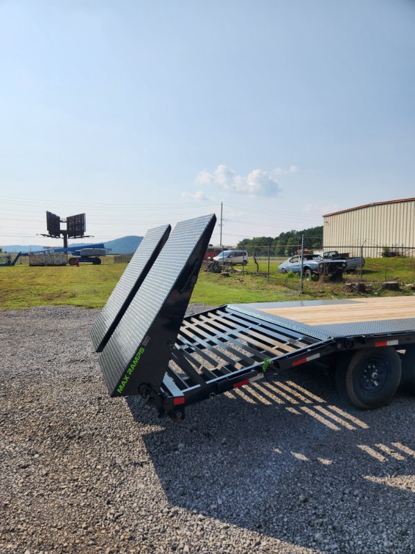 24ft Deckover Flatbed Trailer