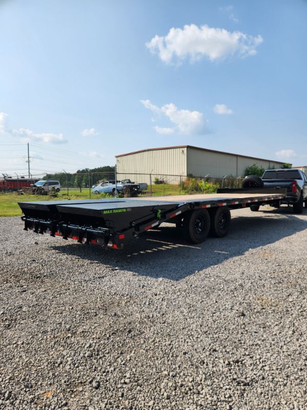 24ft Deckover Flatbed Trailer