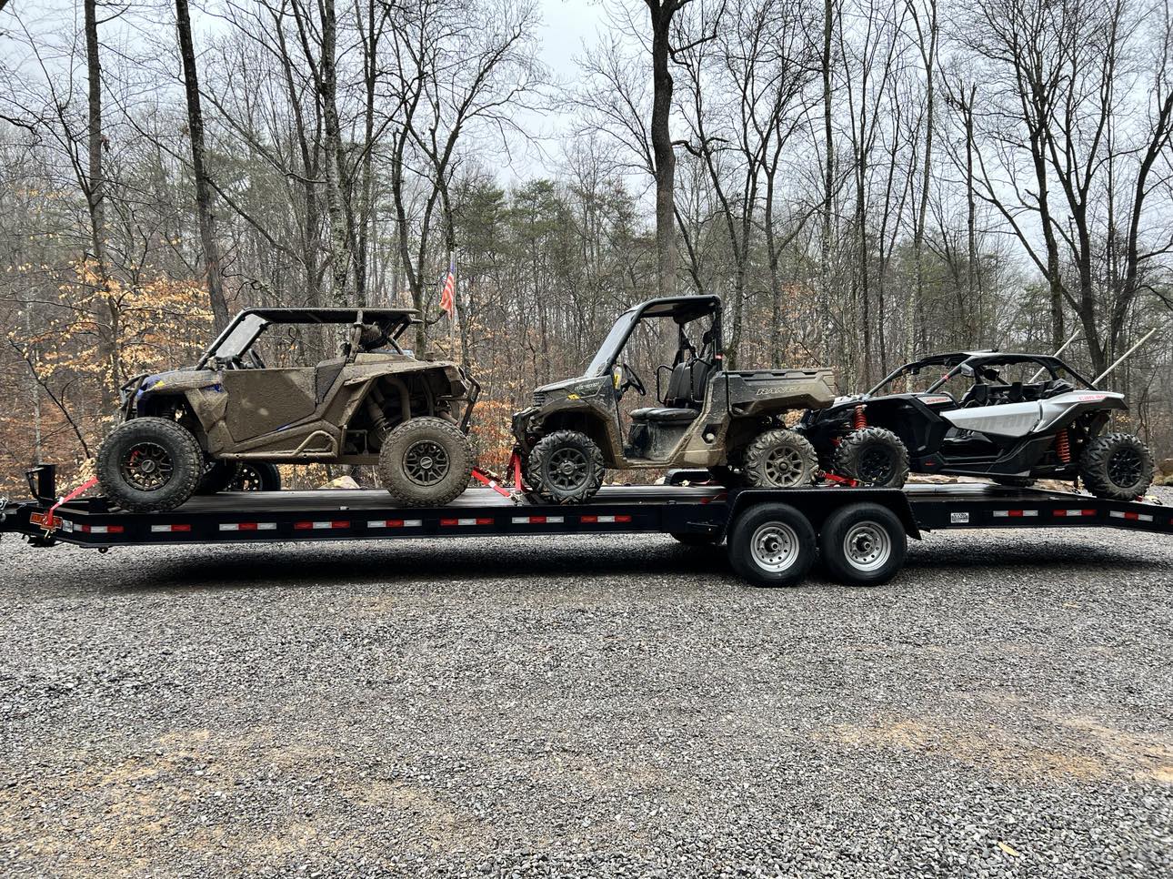 36ft Multi Car Flatbed Trailer