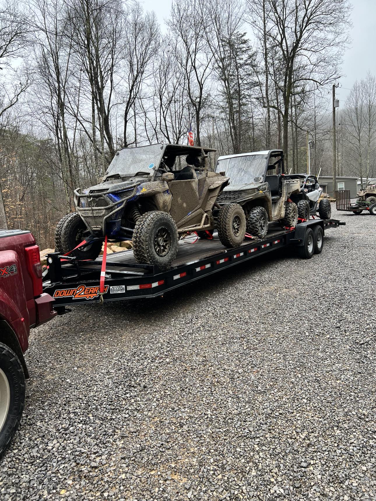 36ft Multi Car Flatbed Trailer